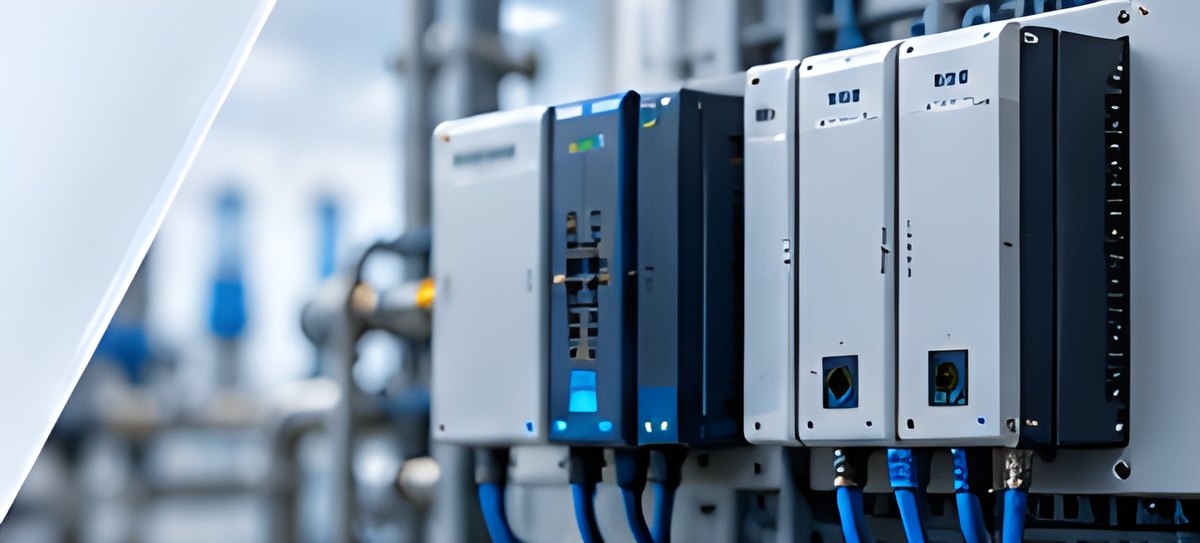 Industrial control panels and PLC modules